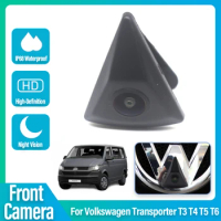 Car Front View Logo Grill Camera For Volkswagen Transporter T3 T4 T5 T6 2003~2016 2017 2018 2019 2020 Full HD CCD Accessories