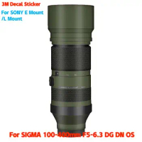 100-400 F5-6.3 DG DN Anti-Scratch Lens Sticker Protective Film Body Skin For SIGMA 100-400mm F5-6.3 DG DN OS for SONY E /L Mount