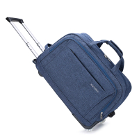 悅生活 GoTrip微旅行--20吋雲霧系輕量級拉桿行李袋 5色可選(拉桿包 行李箱 防潑水 登機箱)