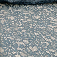 Brokat semi Prancis motif elegant bahan polyster