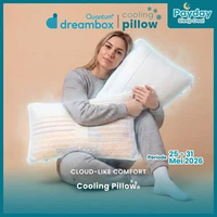 Quantum Dreambox Cooling Pillow / Bantal Dingin / Dual Comfort Memory Foam