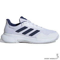 Adidas 網球鞋 男鞋 緩衝 穩定 COURT SPEC 2 白藍 ID2470