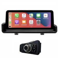10.25" Wireless CarPlay Android Auto Touch Screen Car Stereo GPS Navigation for BMW E90 E91 E92 E93 No Original Screen