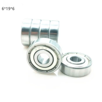 High Quality 10PCS 626ZZ 626Z ABEC-5 Deep Groove Ball Bearing Bearing Steel 6X19X6 MM 626 2Z