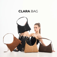 (ใช้โค้ด:30WOW15ลด200.-) Caseharden Clara Bag กระเป๋าสะพายหนังกลับ สายปรับระดับได้ ใส่ Ipad ได้ คําแ