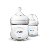 【PHILIPS AVENT】親乳感PP防脹氣奶瓶125ml雙入組 奶嘴0月+(SCF690/23)
