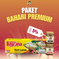 Paket Bahari Premium Bu Rudy - Bandeng Juwana Presto - Sambal Roa - Sambal Baby Cumi