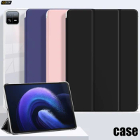 Case for the Xiaomi Pad 5 Pro Transparent back case The Xiaomi Pad 6 Pro can stand up sleep wake protection tablet cover