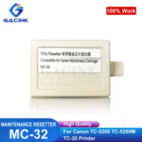 MC-32 MC32 MC 32 Maintenance Cartridge Chip Resetter for Canon TC-5200 TC-5200M TC-20 Printer Waste Ink Tank Chip Resetter