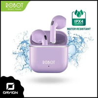 ROBOT Airbuds T50S T60 T70 Encobuds Bluetooth TWS Headset Earphone Wireless Original T50S Ungu