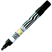 PILOT ปากกามาร์คเกอร์หัวตัด สีดำ เติมหมึกได้
