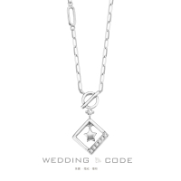 預購 WEDDING CODE 14K金 鑽石項鍊 N22DDP4986(天然鑽石 618 禮物)