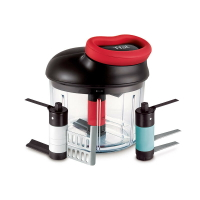 日本代購 T-fal 法國特福 K13711 多功能 手拉式 攪碎機 900ml 3種刀頭 攪拌器 切蒜 碎冰 打泡