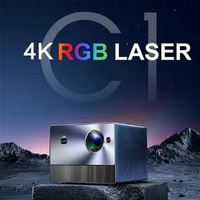 Vidda C1 Laser 4K Projector 3840x2160 Video 3D Beamer Android Cinema For Home Theater RGB 240Hz Refresh Rate