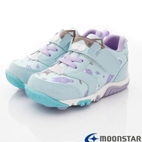 ★日本月星Moonstar機能童鞋-Carrot系列速乾鞋款22619藍(中小童段)