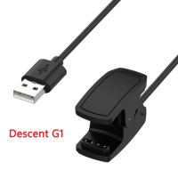 Clip Charger for Garmin Descent G1 Watch g1 USB Charging Cable Replacement USB Data Charging Cord Dock