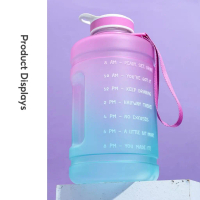 MINISO BOTOL MINI GALON KAPASITAS BESAR 2,2 L GRADASI WARNA LD3623 LARGE CAPACITY GRADIENT COLOR - G
