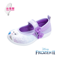 迪士尼童鞋 冰雪奇緣2-娃娃公主鞋/安全透氣 正版Disney(FNKP14627)云紫