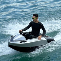 GOOCH customization Design Electric Mini Jet Boat Fast Speed River Go Karting Electric Water Jet Boat