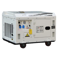 10KVA silent 220V home remote start diesel generator price