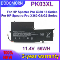 DODOMORN New PK03XL Battery For HP Spectre Pro X360 G1,13-4001DX,13-4113TU 13-4002NF 13-4101DX