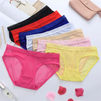 Celana Dalam Wanita Polos G String Transparant Bahan Mesh C121 Transparan Sexy
