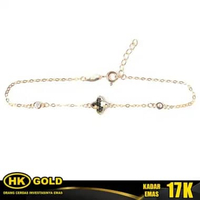 Gelang Emas 17K Type 1125 Unione D` Amore HK GOLD