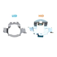 H7 HID LED Headlight Bulb Holder Retainer Socket Metal For Volkswagen BMW Audi Mercedes-Benz Headlamp Base Holder Adapter