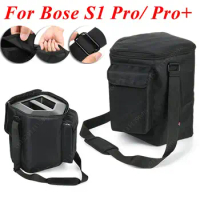 Carrying Storage Bag for Bose S1 Pro Speaker Bag Large Capacity Anti-Fall Protective Bag with Shoulder Strap for Bose S1 Pro+