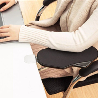 桌上型電腦手臂肘托辦公桌面延伸桌子鼠標護腕墊手托架胳膊支撐架延長板