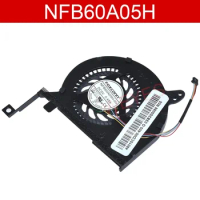 For FOXCONN NFB60A05H DC5V 0.45A Four Lines Cooling Fan For HP Spectre 13 3000