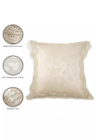 RamsHomeDecor RamsHomeDecor Embroidered Lace Cushion Cover / Pillow Case / Sarung Bantal Kusyen Sofa - (56cm x 56cm - Romance)