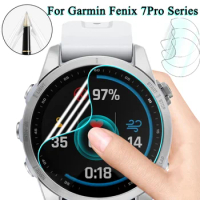 Premium Hydrogel Screen Protector for Garmin Fenix 7Pro 7s Pro 7x Pro Transparent Soft TPU Protectiv