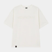 Kaos RIC RICKY IS CLOWN X EMBROIDERY RIPPED SMILE WHITE TSHIRT 100% ORIGINAL Size S