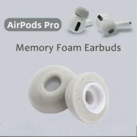 Gray Memory Foam Replacement Ear pads sleeve Ear Tips Earbuds Cover Earplugs Cap For Apple Airpods Pro