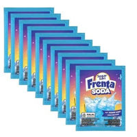 Minuman Serbuk Frenta Soda Renceng Sarsaparilla Bubble Gum Fruit Punch Orange Blackcurrant Blue Cola