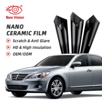 75cmX3m VLT20% High Rejection HIR100% Nano Ceramic Car Window Tint Film Auto Glass Decorative Sun Control Film