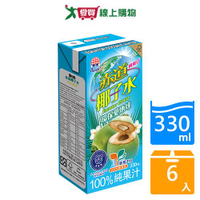 生活赤道椰子水330mlx6【愛買】