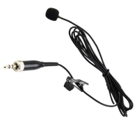 1 Pcs High Quality.Omnidirectional Lavalier Microphone Condenser Lapel Clip Mic 3.5mm 3Pin 4-Pin XLR For Wireless System