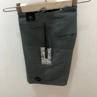 celana renang pria rvca original curren trunk balsam green