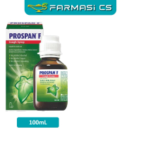 PROSPAN F Cough Syrup 100ml EXP:10/2027 [ Dried Ivy Leaf Extract, Sorbitol Syrup, Herbal, Farmasi CS
