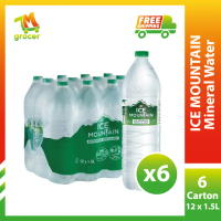 F&N Ice Mountain Air Mineral (12 x 1.5L) X 6 Karton