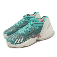【adidas 愛迪達】籃球鞋 D O N Issue 4 男鞋 白 薄荷綠 婦女節 米歇爾 愛迪達(HR0718)