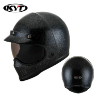 KYT Motorcycle Helmet Big Tail Men's Four Seasons Universal Adult Motorcycle Full Helmet Motocross Helmet Casco Moto