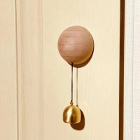 【JEN】圓型木製黃銅門鈴風鈴