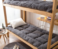 羊羔絨榻榻米床墊單人床宿舍加厚墊子床上0.9m米學生床墊