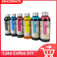 6 Color Printer Cake Coffee Ink 100ml Bottle For Epson Printer Ink Stylus Photo T50 R290 R295 R390 RX590 RX615 RX690 TX650 TX659