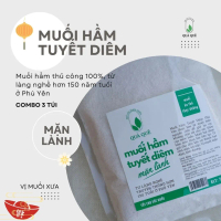 [DUY NHẤT HÔM NAY] - COMBO 3 TÚI - Muối Hầm Tuyết Diêm, không iot, mặn dịu, hậu ngọt. Loại 1 ngon nh
