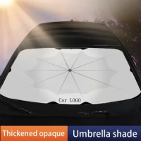 Car Folding UV Sunscreen Umbrella for Mercedes Benz AFFALTERBACH AMG A B C E S Class W204 W205 W212 W213 W176 GLC CLA W177 GLA