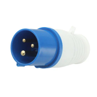 Adapter Plug Socket Industrial Waterproof Plug Socket 2 Pin Heavy Duty Industrial Waterproof Plastic SOCKETS 3